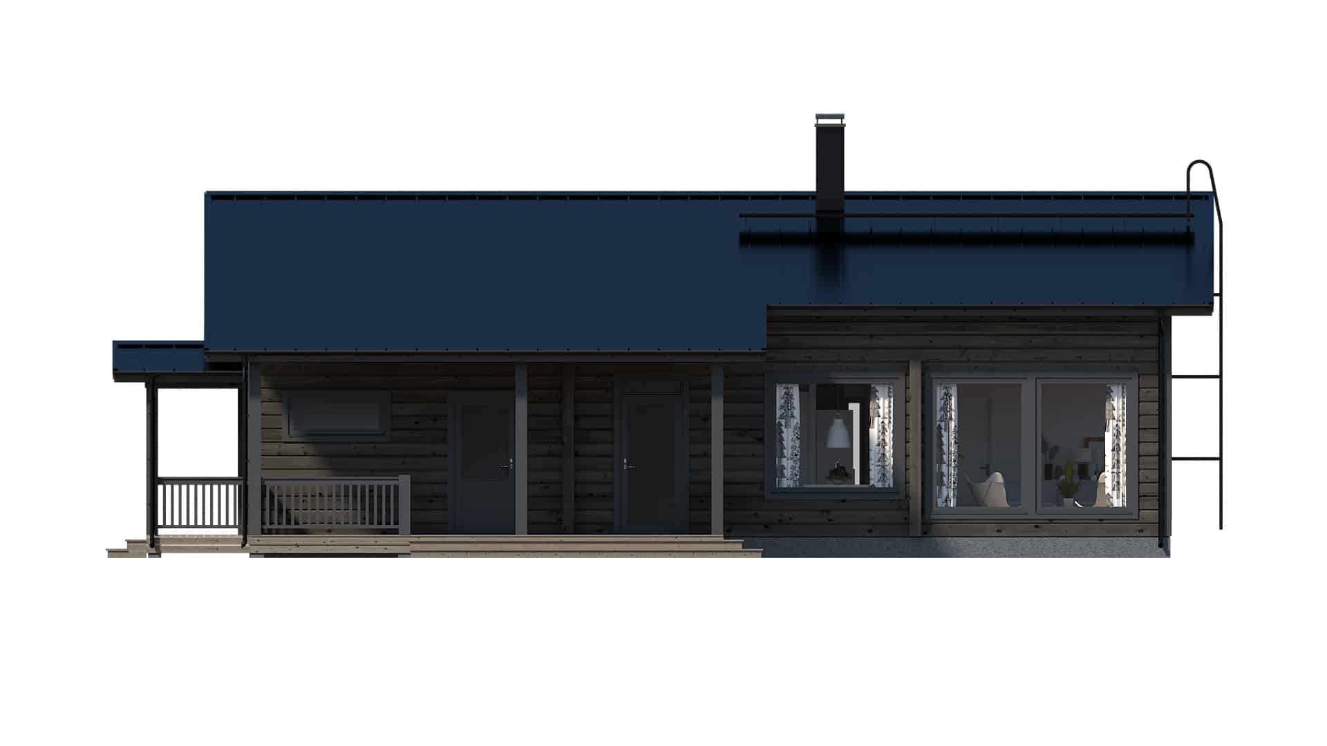 Дом из бруса 14×11 м Дом из бруса 14×11 м